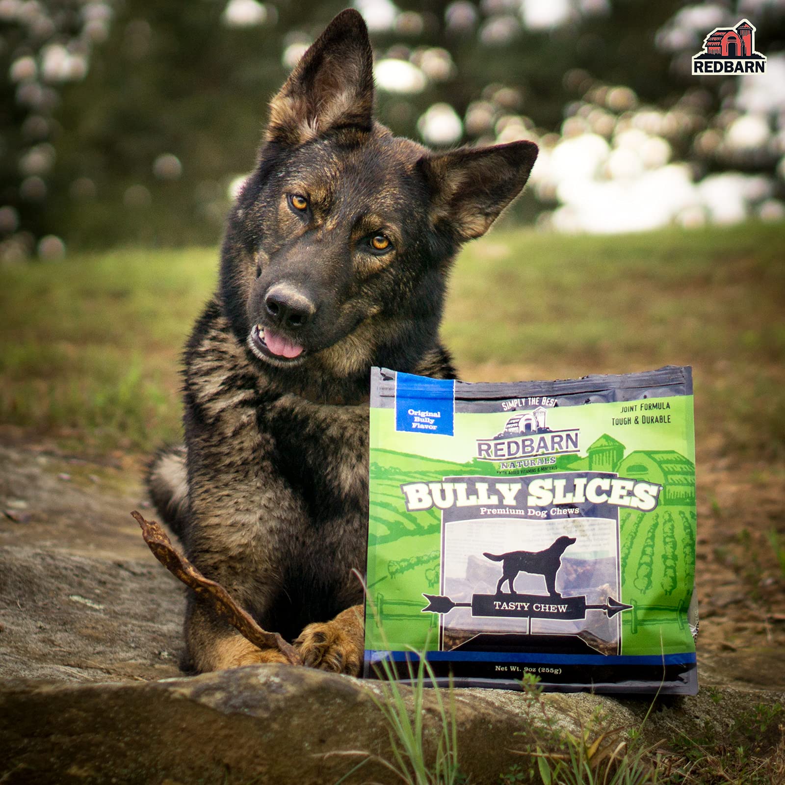 Redbarn Bully Slices: vitamina E para apoyar pelaje y piel