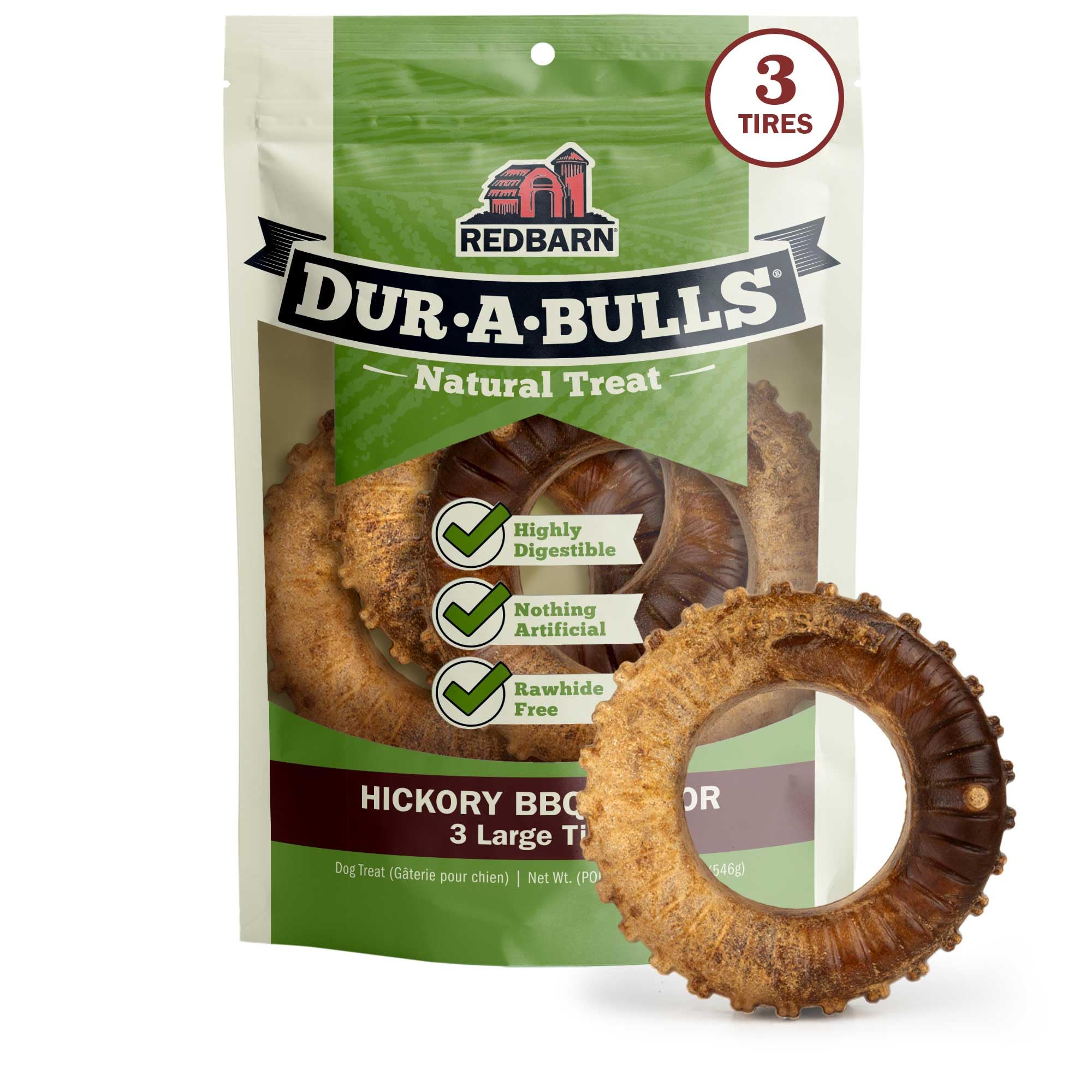 Redbarn Dur-A-Bulls: tres neumáticos grandes para masticar.