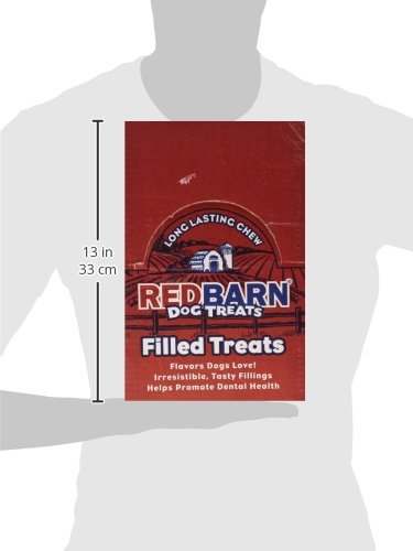 Redbarn Hueso relleno, textura sabrosa que facilita la masticación.