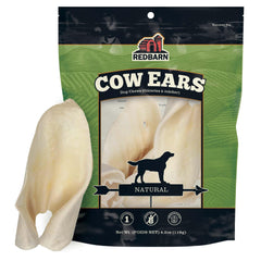 Redbarn orejas de vaca premium para perros, snack natural de un solo ingrediente.