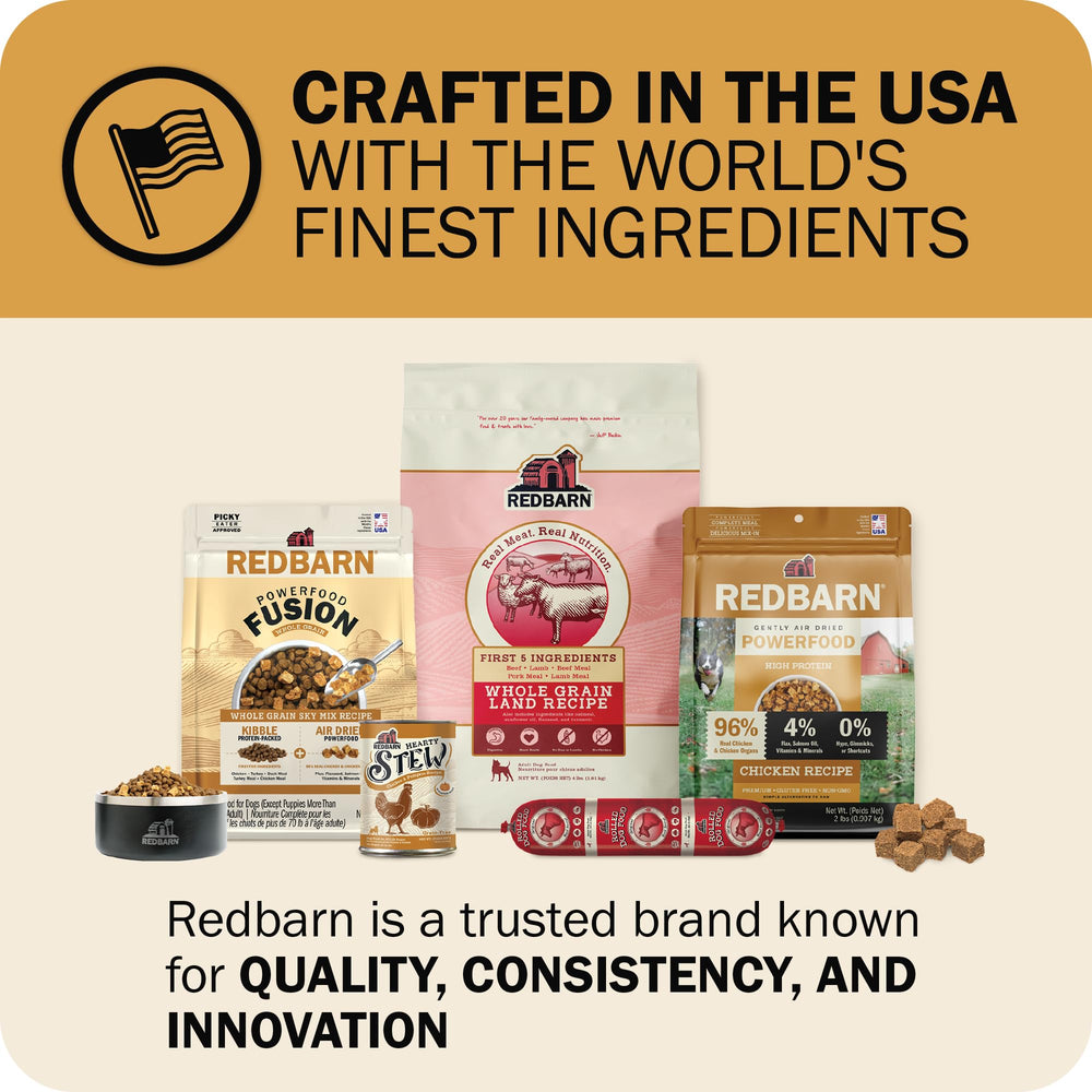 Redbarn Powerfood Fusion vida saludable, alimentación equilibrada