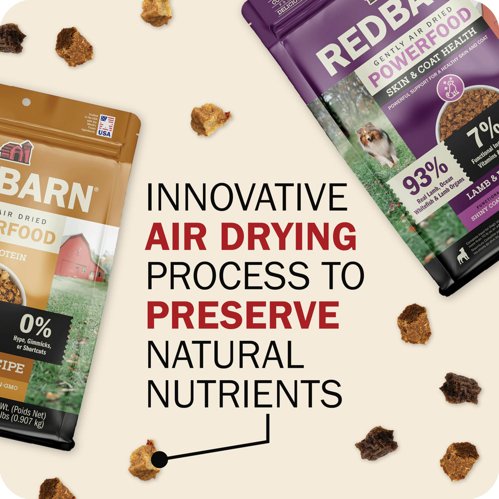 Redbarn Powerfood Omega-3 de salmón y linaza cuida piel y pelaje