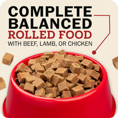 Presentación de 4 lb de Redbarn para completar comidas balanceadas.