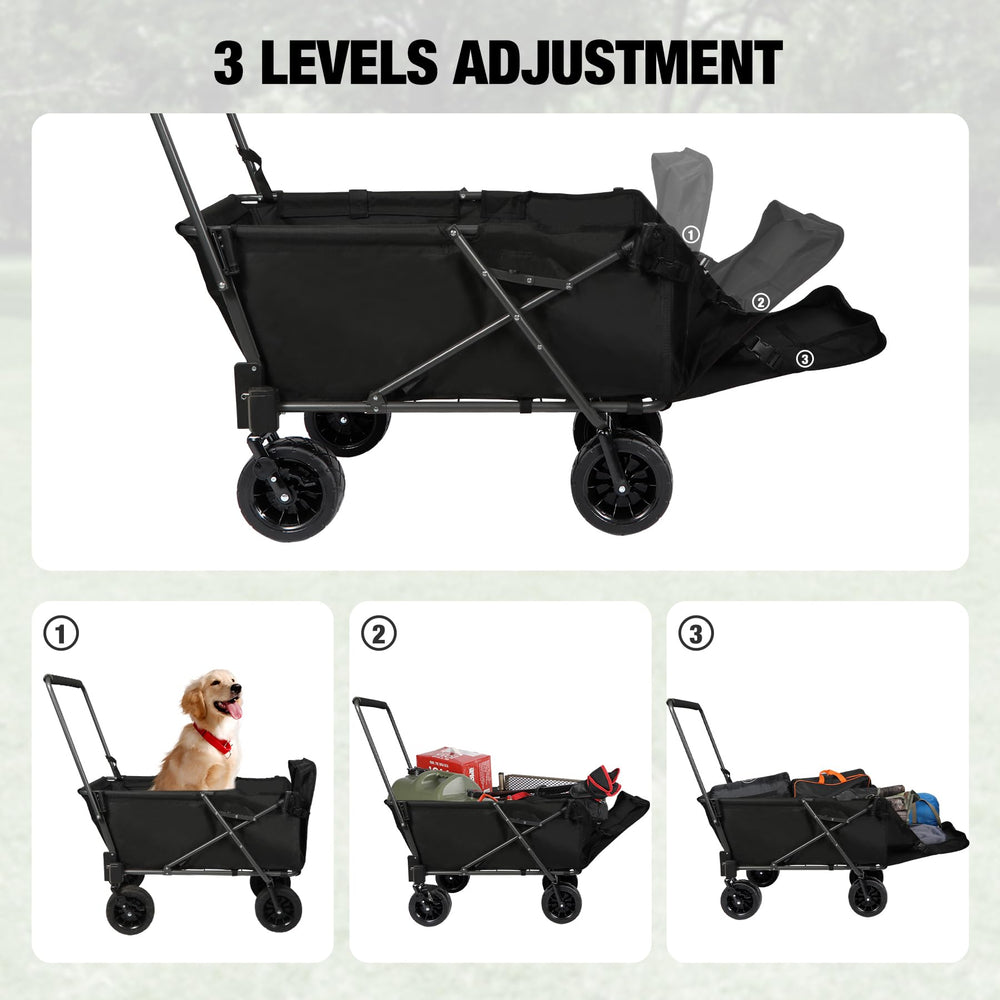 REDCAMP portón trasero extensible para subir mascotas fácilmente