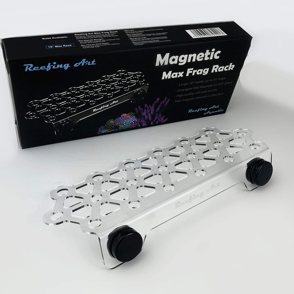 Reefing Art capacidad para 41 fragmentos pequeños y 19 fragmentos grandes, rack versátil