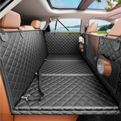 REEVAA 2.0 extensor de respaldo con base dura para asiento trasero, ideal para perros grandes.