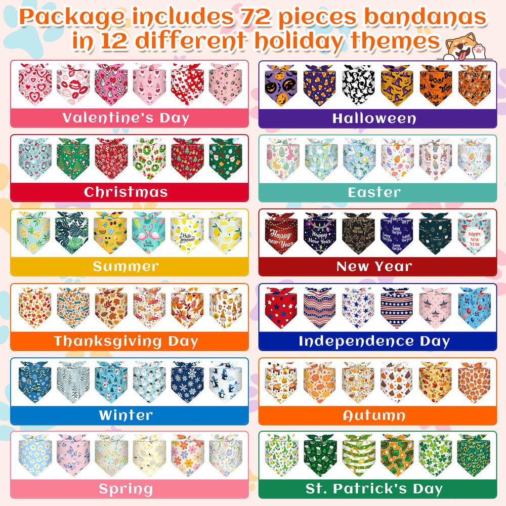 Bandanas Reginary de poliéster suave, tela transpirable para uso diario cómodo