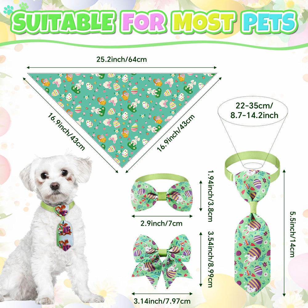 Reginary lazo Pascua para perro, estilo llamativo para reuniones y fotos