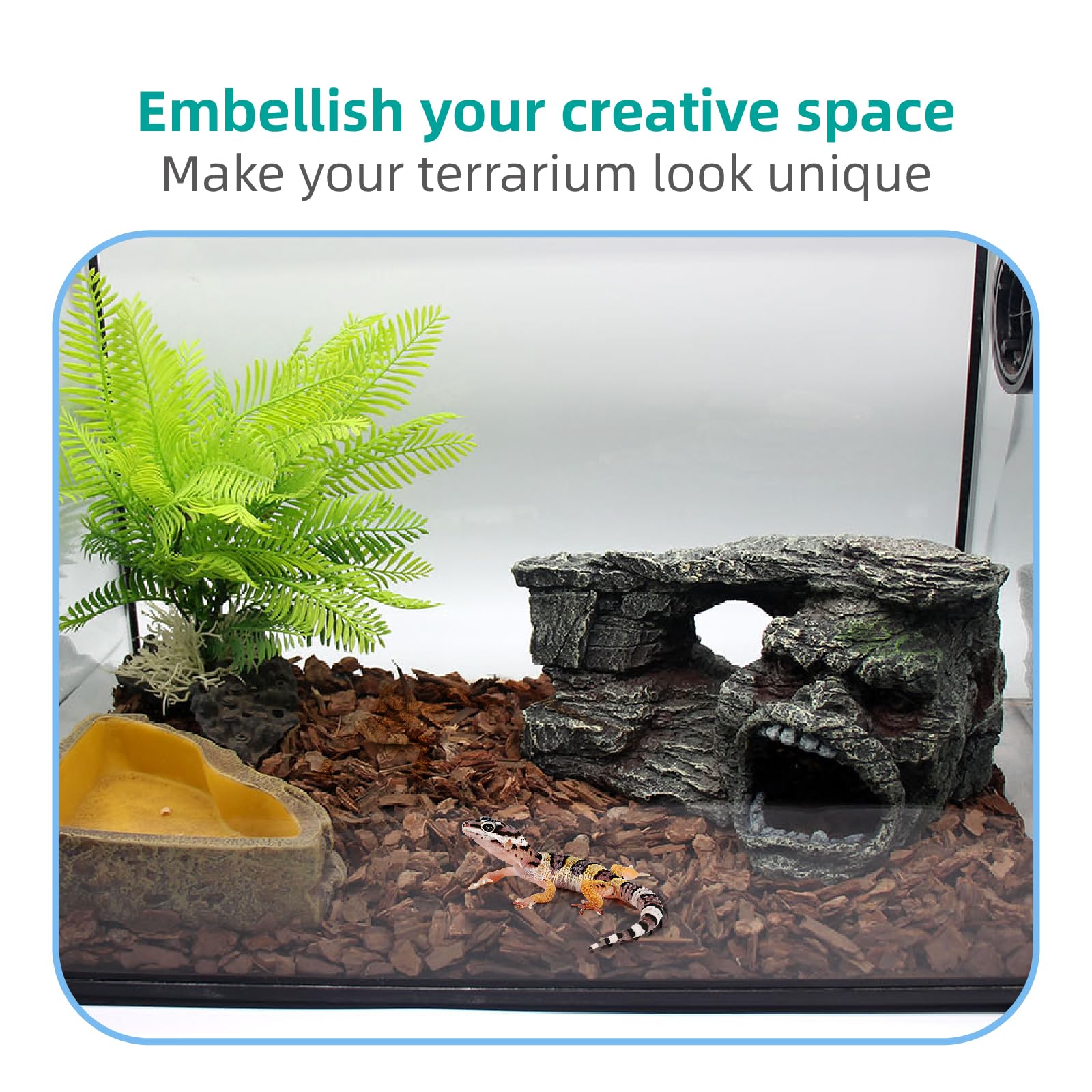 relaqcc gecko-diseno-natural-terra: estética natural que complementa el terrario.