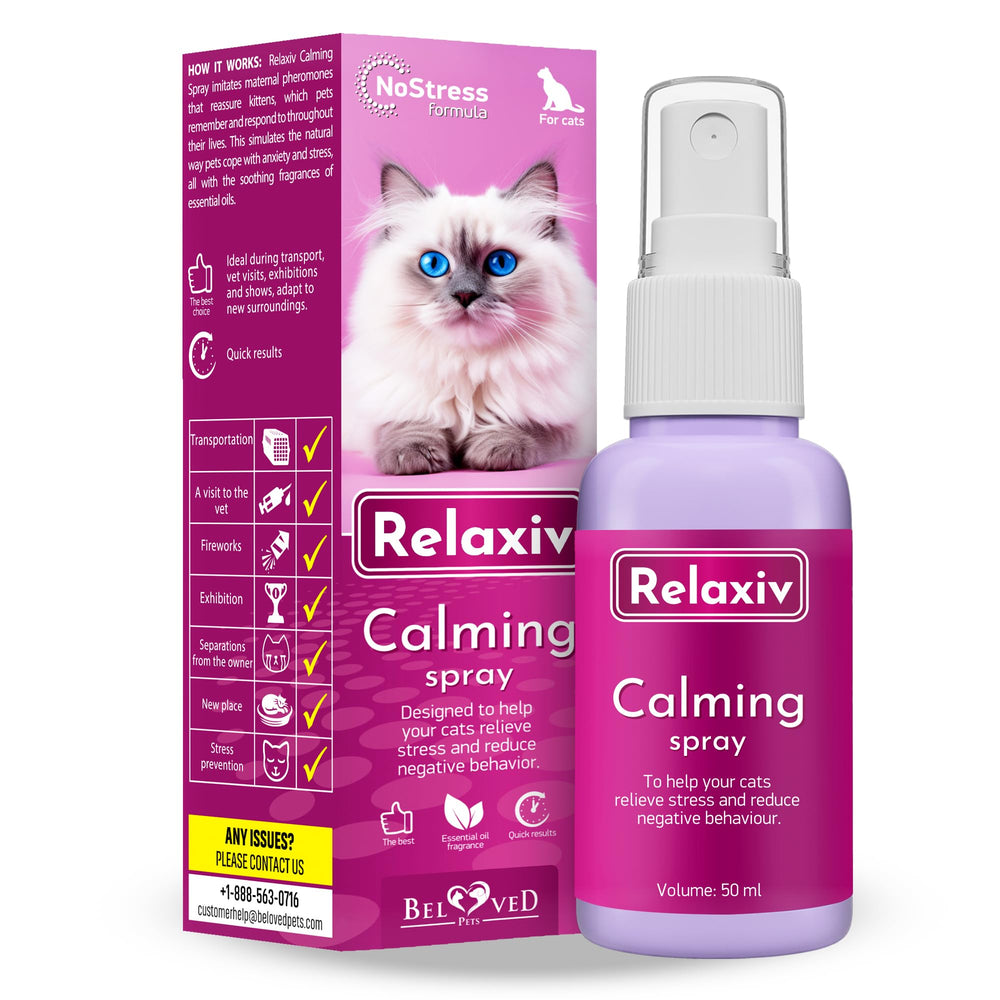 Relajivet feromona calma botella para calmar al gato en casa