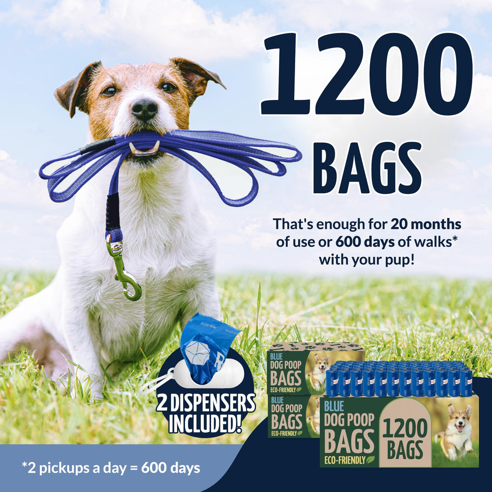 Reli bolsas de desecho para perros 9x13, 80 rollos, fáciles de llevar.