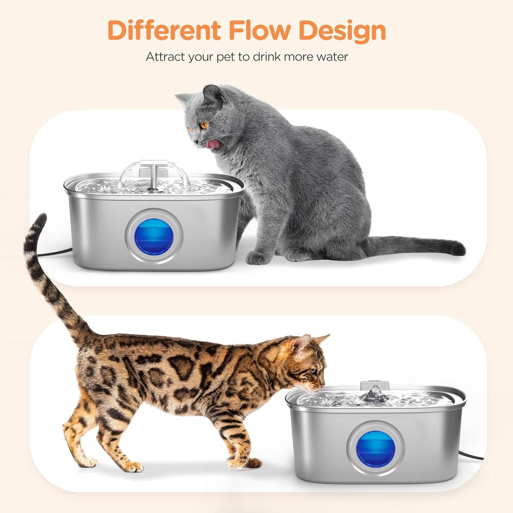 Flujo doble de agua de Rellaty facilita la hidratación natural.