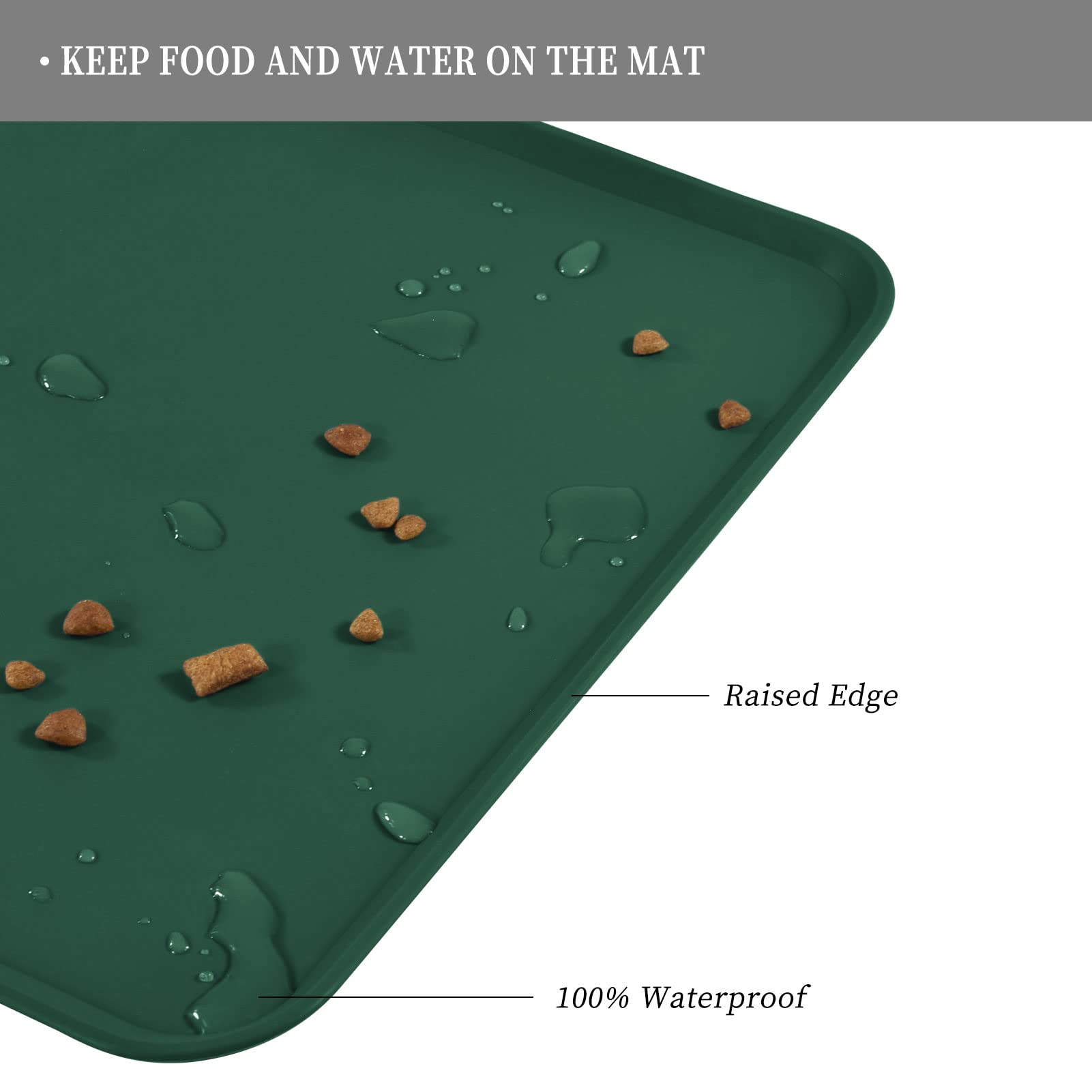 Reopet tapete de alimentación disponible en varios tamaños.