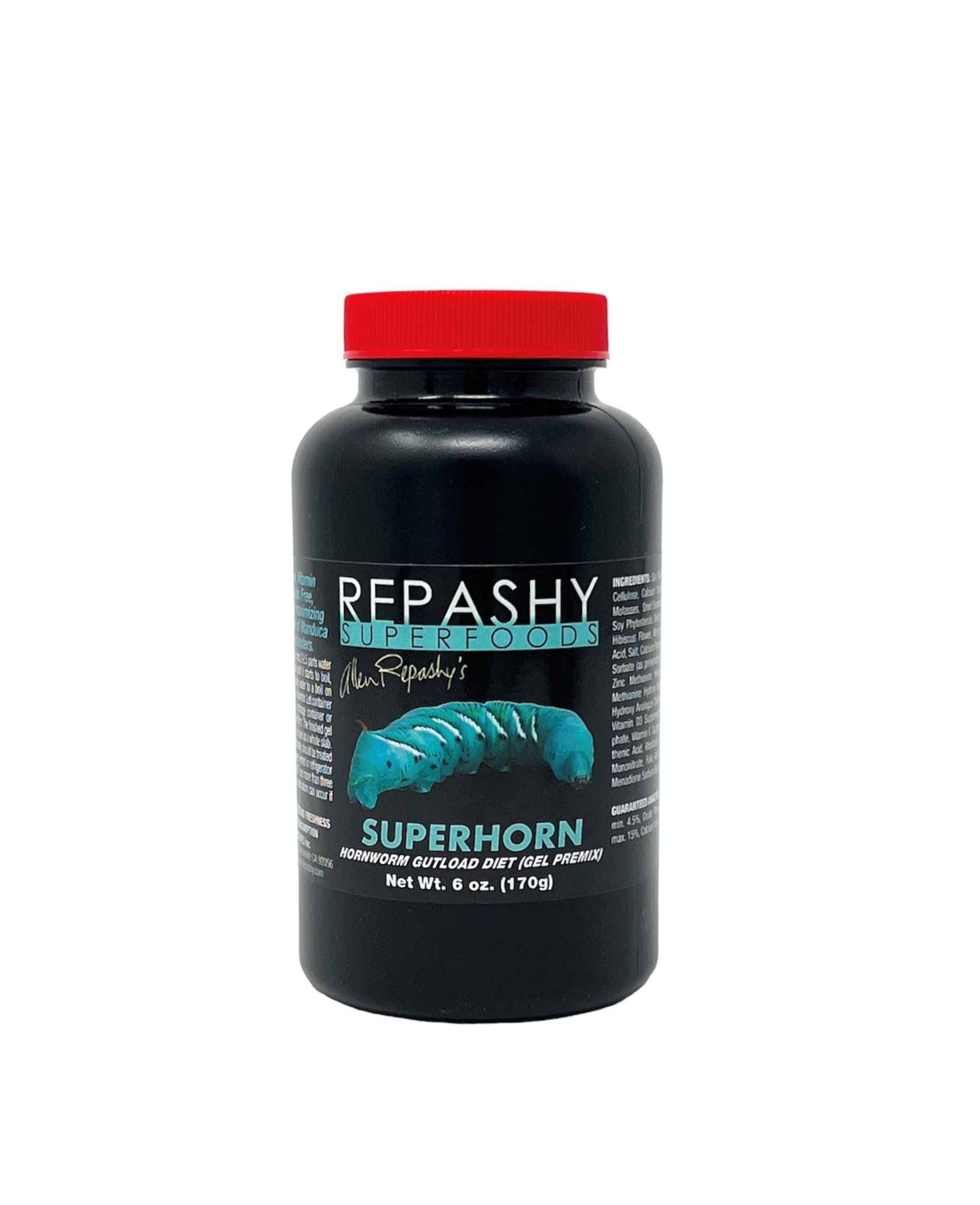 Repashy Superhorn: gel premix para larvas Manduca sexta, mejora valor nutricional