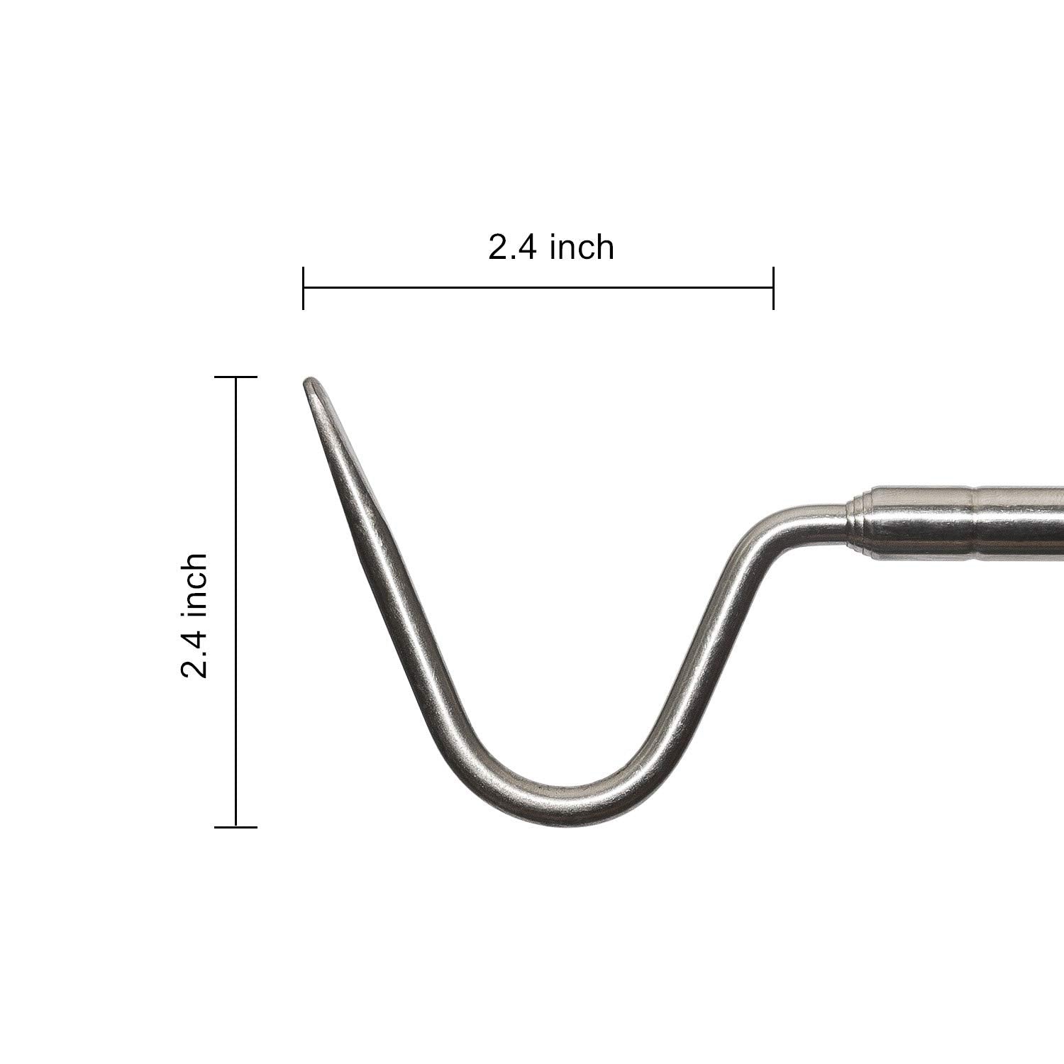 Gancho-serpiente extendible REPTI ZOO con ajuste de longitud para maniobras precisas.