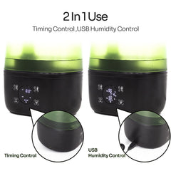 REPTI ZOO higrostat con USB controla la humedad de terrario.