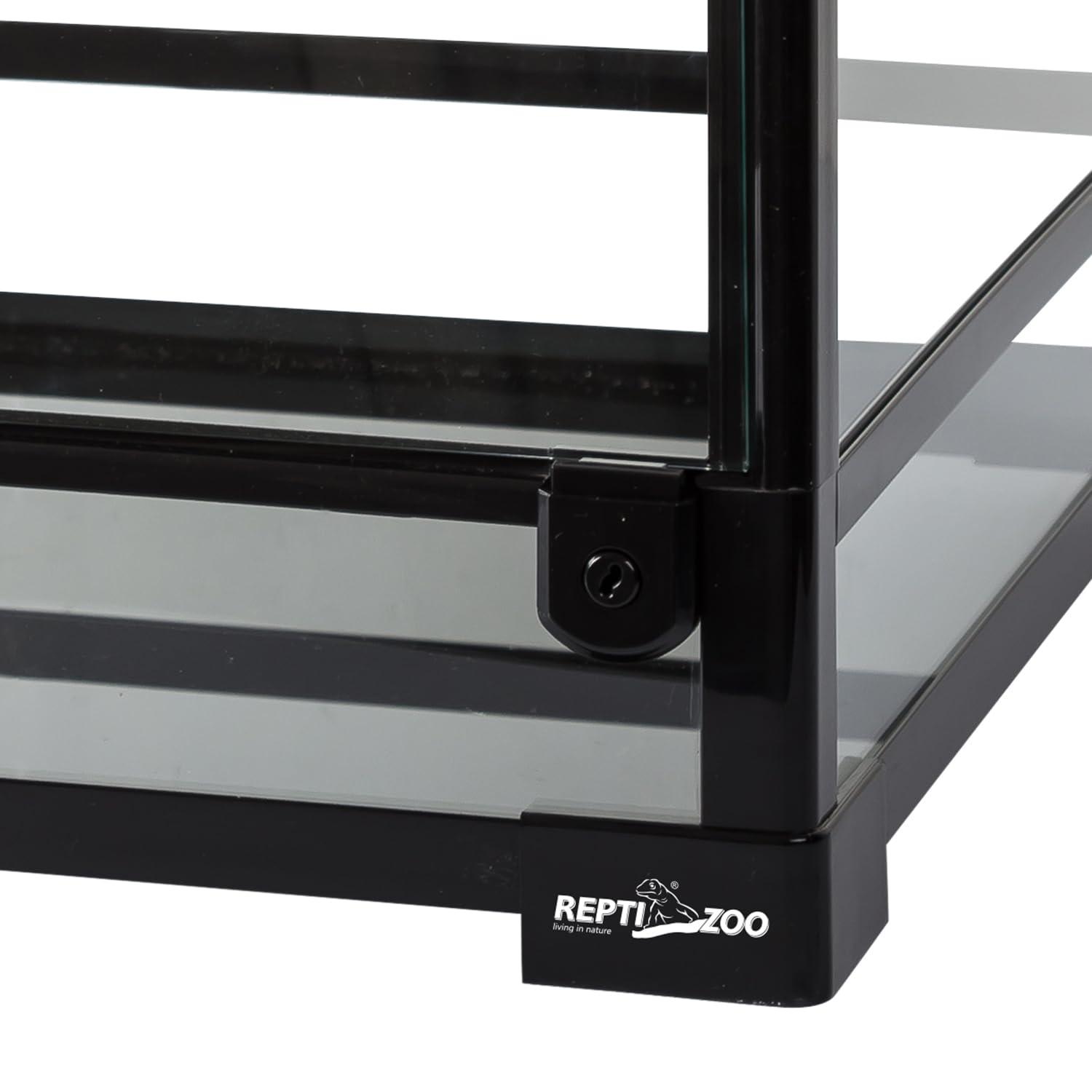 REPTI ZOO dimensiones 12x12x18 pulgadas, terrario compacto para espacios pequeños.
