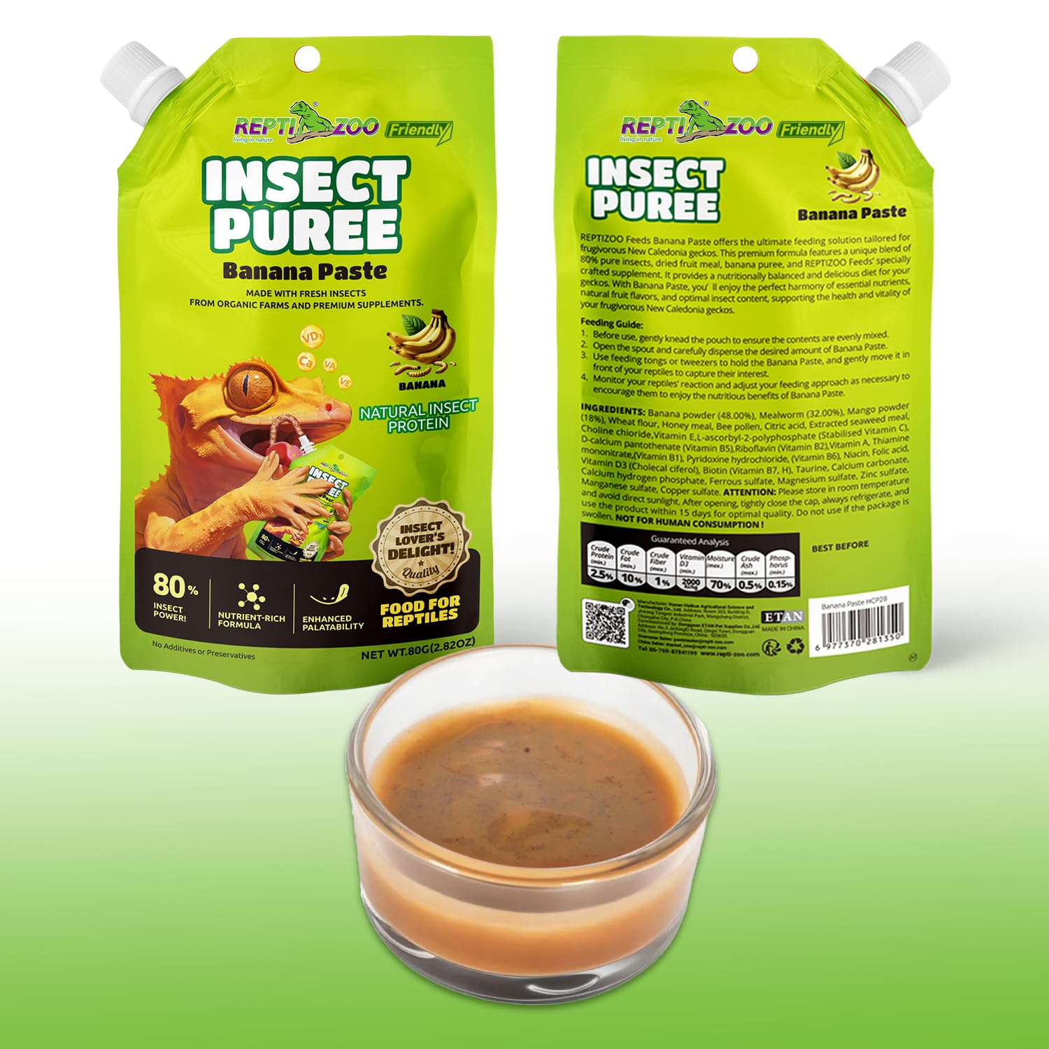 REPTIZOO FRIENDLY almacenamiento seguro: conservar en lugar fresco y evitar la luz.