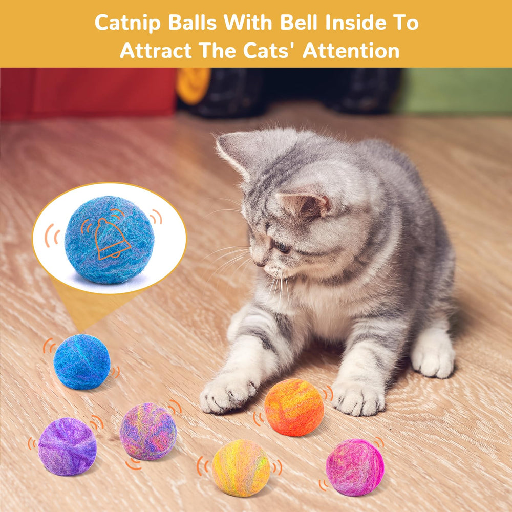 Bola Retro Shaw con cascabel para atraer al gato.