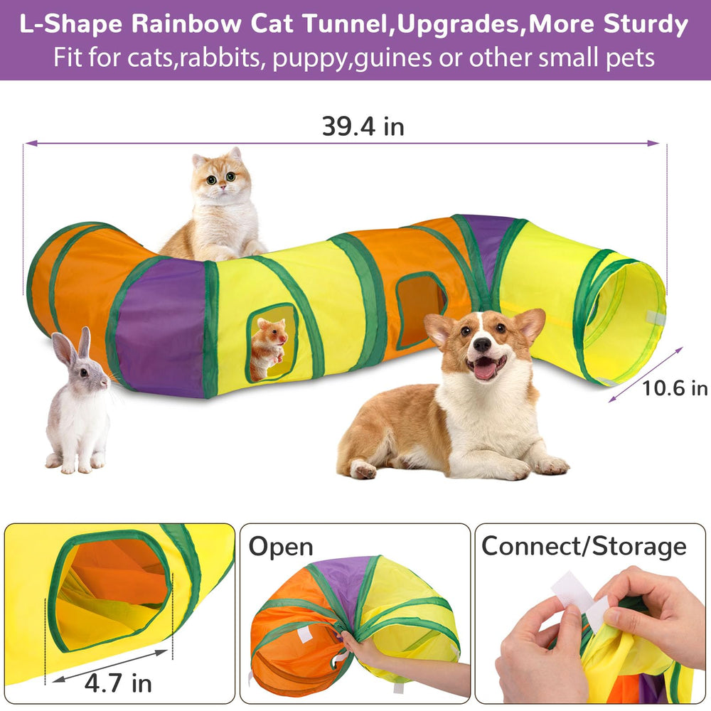Retro Shaw resortes para gatos: juguetes elásticos para rastrear.