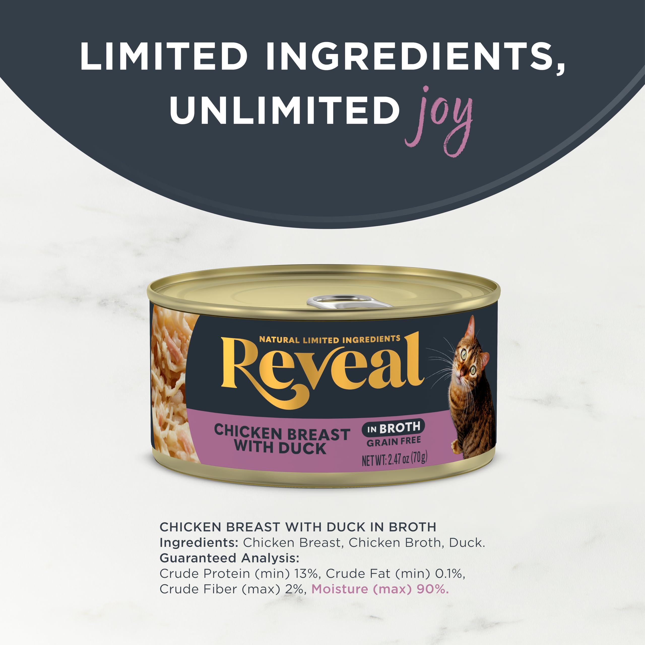 Reveal Gato: proteína real en primer lugar para una experiencia de sabor