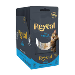Reveal lomo de caballa entero, snack proteico para gatos