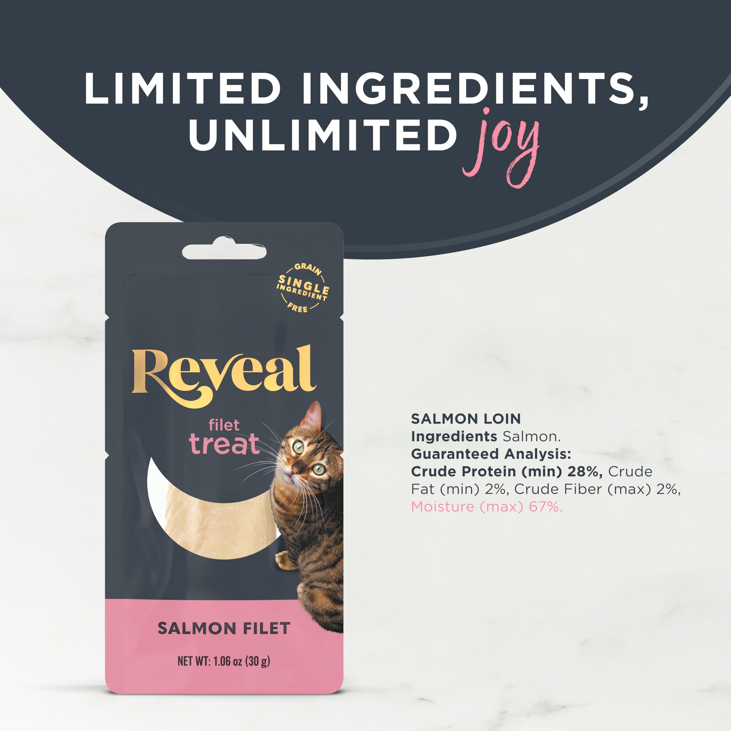 Reveal sin granos: alimento húmedo natural para dieta equilibrada.