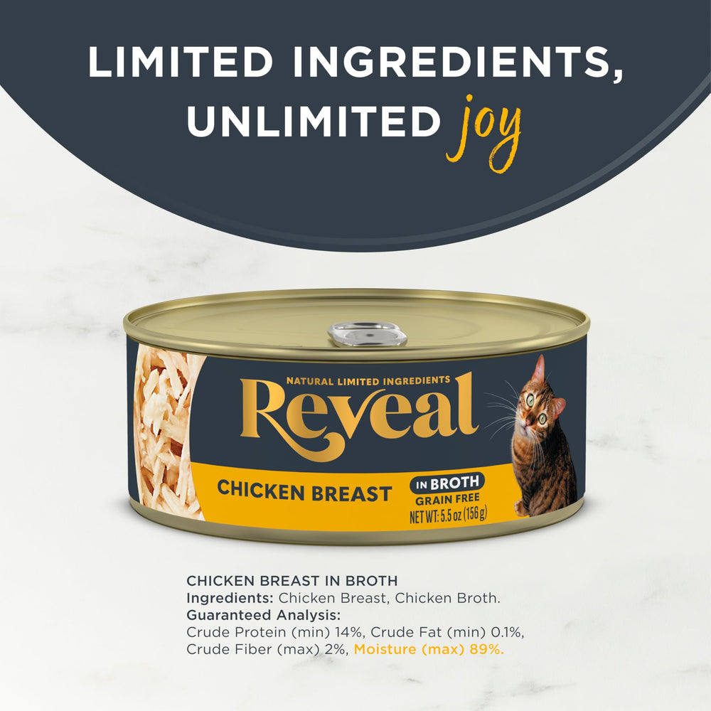 Reveal variedad de sabores y texturas para felinos exigentes.