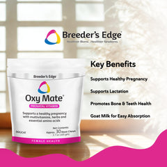 Breeder's Edge Oxy Mate de Revival, favorece la producción de glóbulos rojos y la circulación