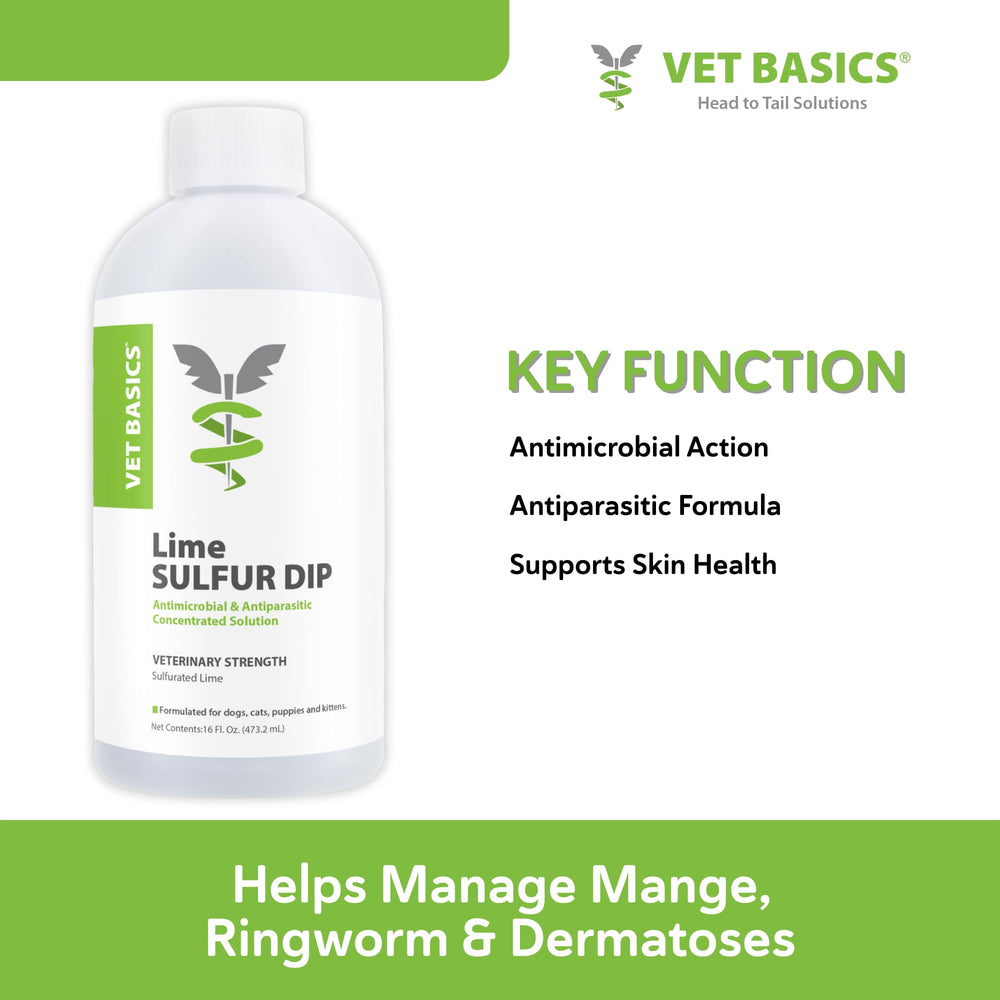 Revival Vet Basics Baño de Azufre: olor fuerte, uso rápido en zonas afectadas