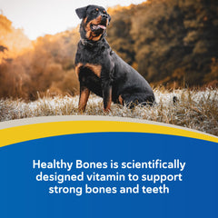 Cucharilla medidora de Doc Roy’s Healthy Bones junto a granulado.