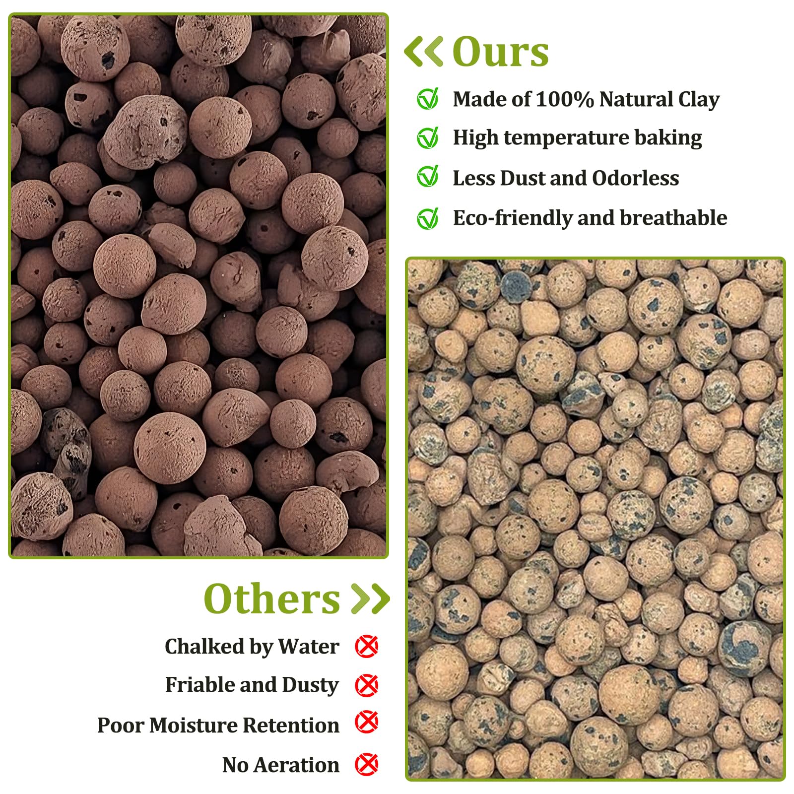 Riare base de terrario con arcilla expandidas, facilita retención de humedad natural
