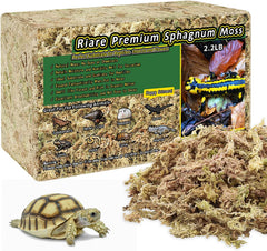 Riare musgo sphagnum natural en empaque, listo para preparar terrarios