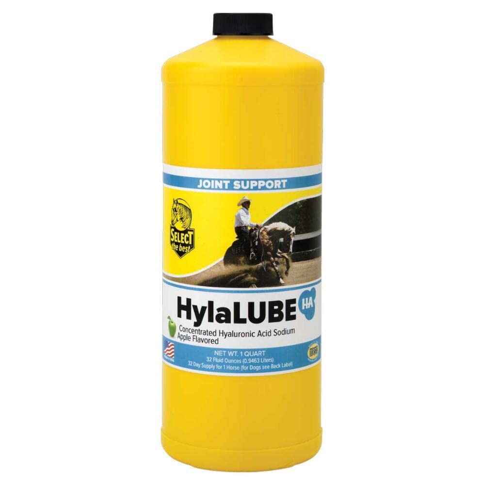 Richdel HylaLube concentrado en botella de 1 litro para articulaciones de perros y caballos