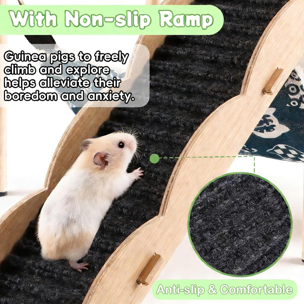 RISCORIO madera natural de alta calidad, material duradero para mascotas.