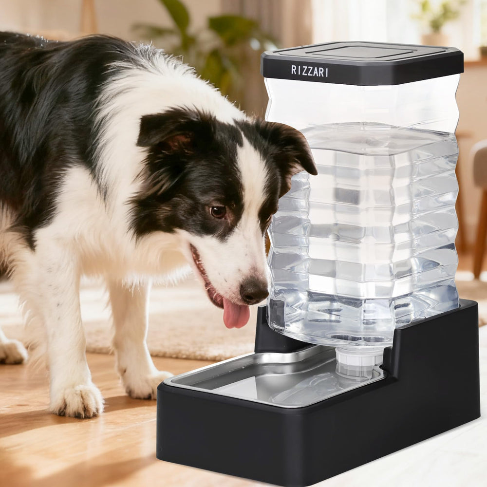 RIZZARI uso para perros y gatos: dispensador práctico en casa, apartamento u oficina.