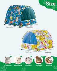 Rodizoo cama hamster peluche lavable, higiene fácil para sesiones de juego y descanso.