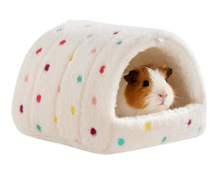 Rodizoo refugio para conejillos de indias, tejido suave y acogedor.