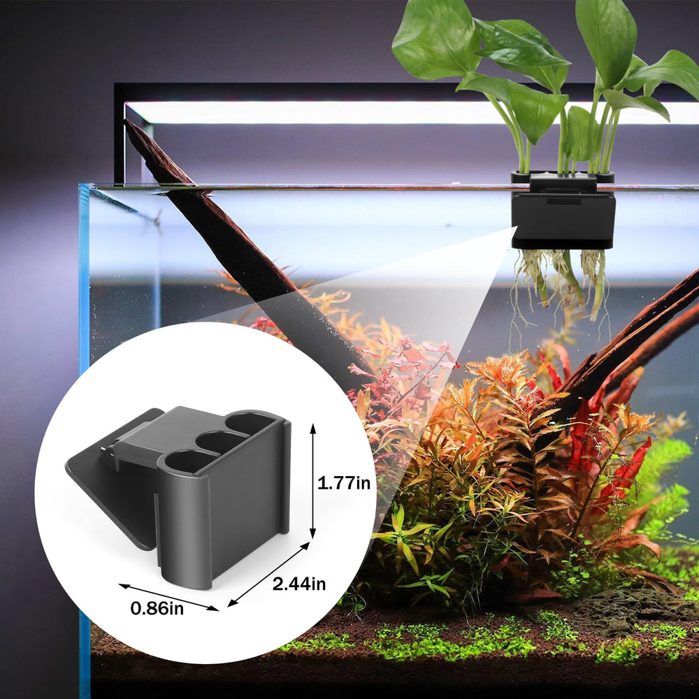 Roetelo: plástico ABS seguro y duradero para acuario y plantas.