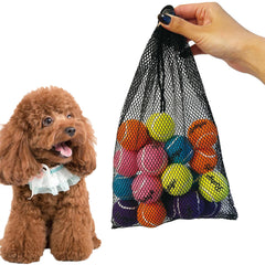 Bola Rohyu mini con chirrido para perros pequeños, ideal para juego de fetch