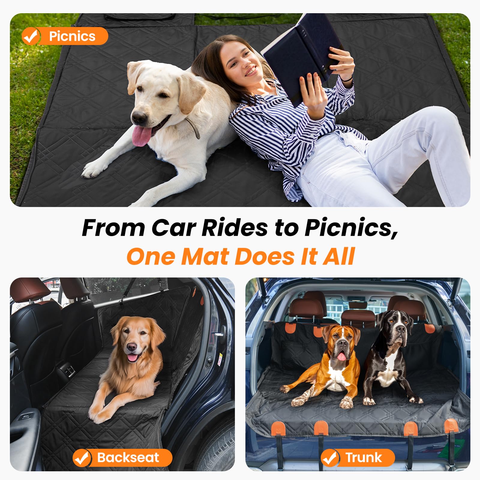 Roilpet funda perro lavable facilita la limpieza tras el paseo