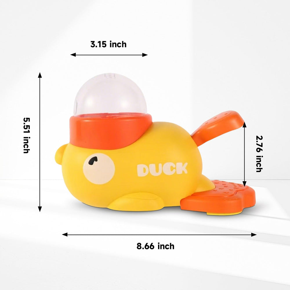 Dispenser amarillo Ronronner ideal para juego diario y entrenamiento.