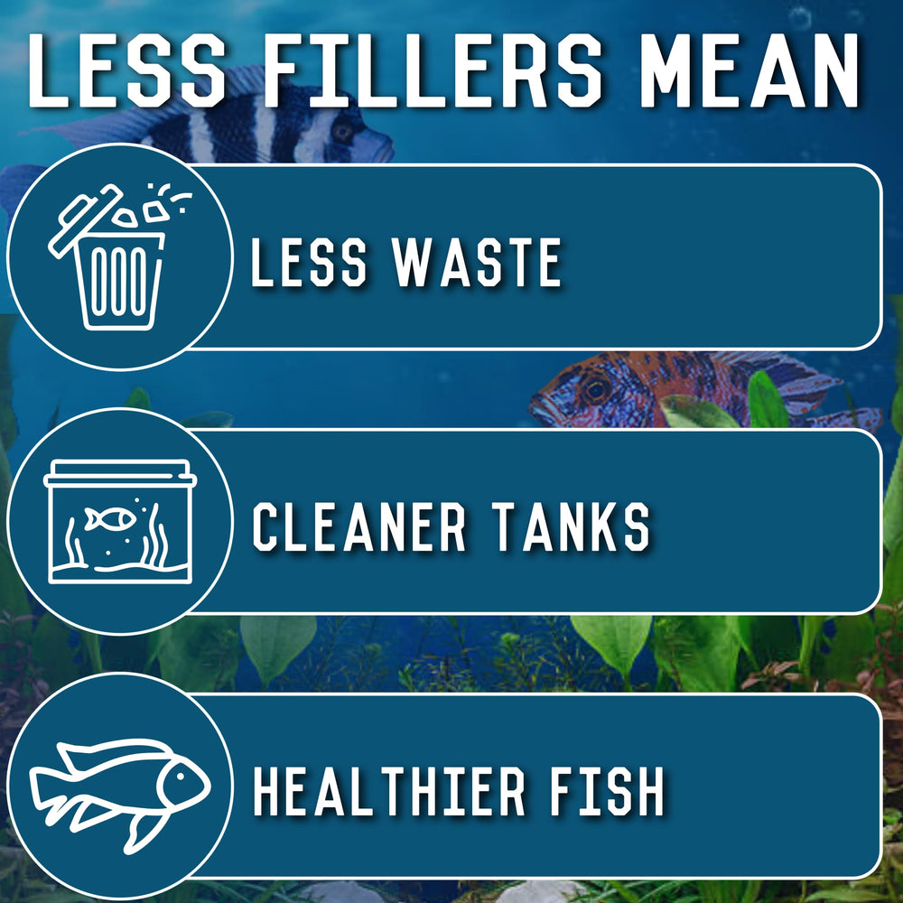 Ron’s Cichlids Juvie Blend: ingredientes naturales para una alimentación equilibrada