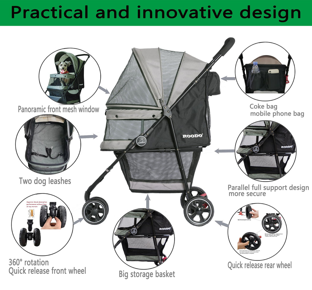 ROODO Escort: paquete compacto para almacenamiento y envío