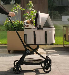 ROODO transportín-mascotas-desmontable facilita traslado cómodo de tu mascota.