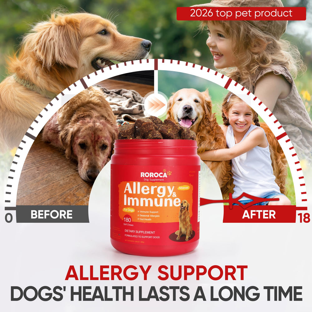 ROROCA soporte inmunológico y digestivo para perros.