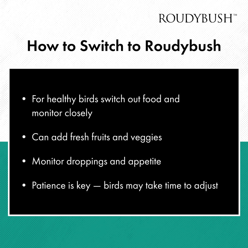 RoudyBush Menos desperdicio gracias a pellets frente a semillas.