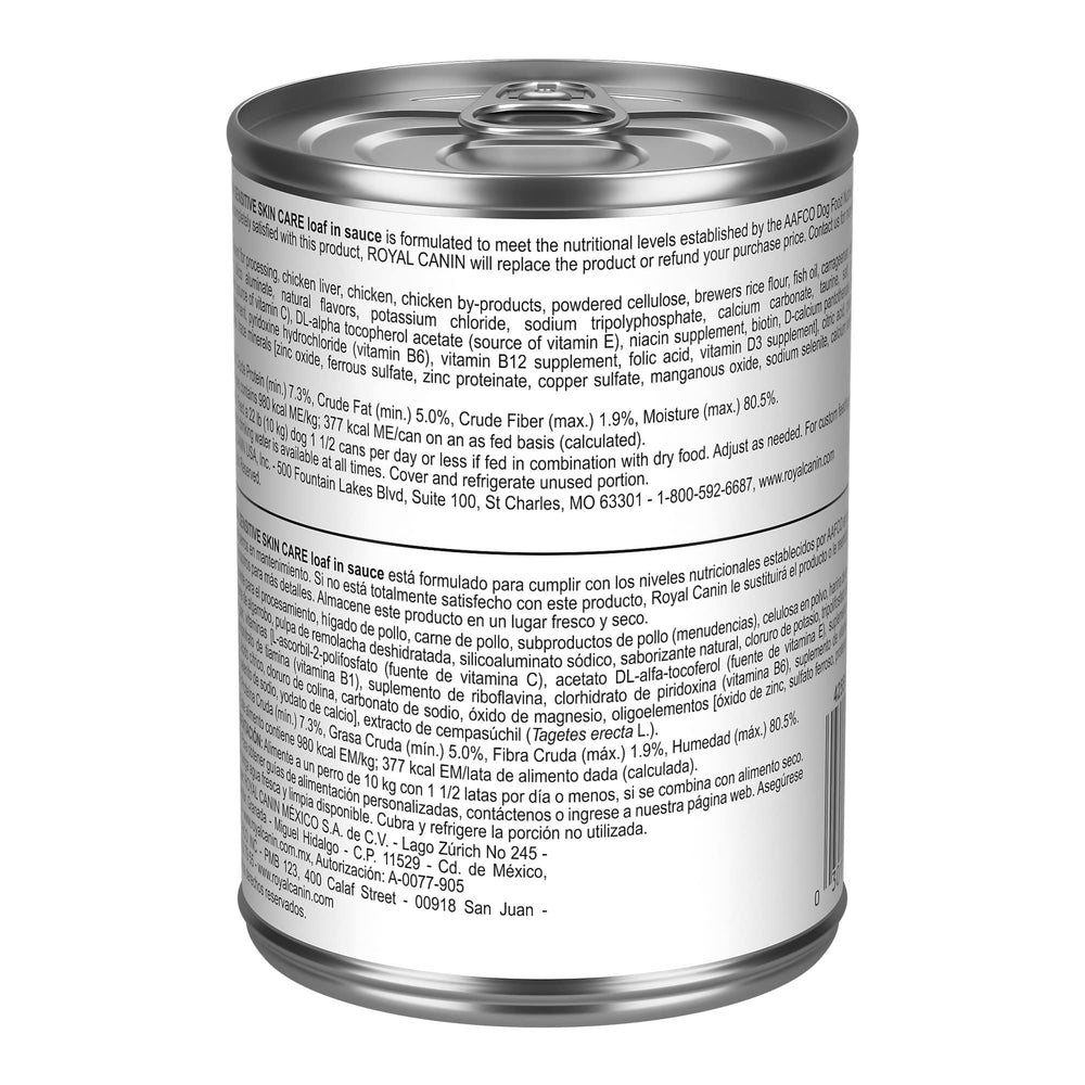 Royal Canin Beneficios de cuidado: apoyo posible para piel sensible.
