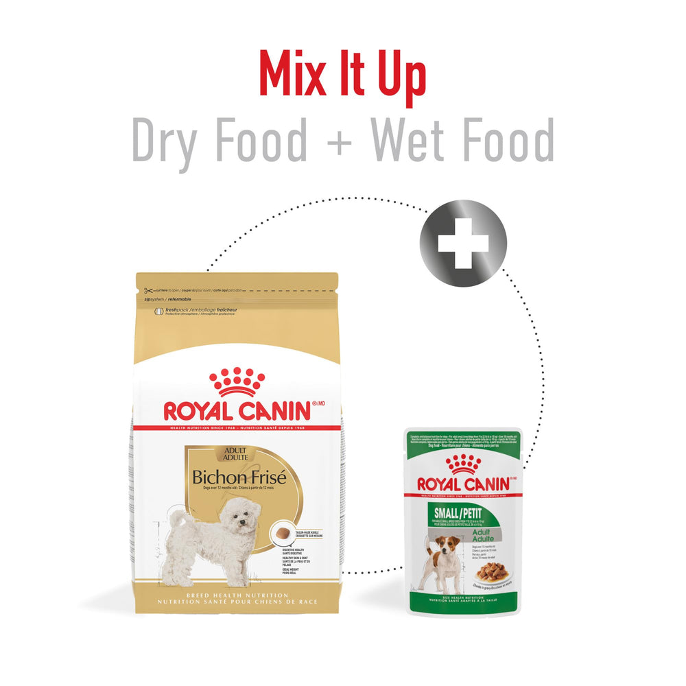 ROYAL CANIN Bichón Frisé Adult, control de peso con calorías especialmente ajustadas.