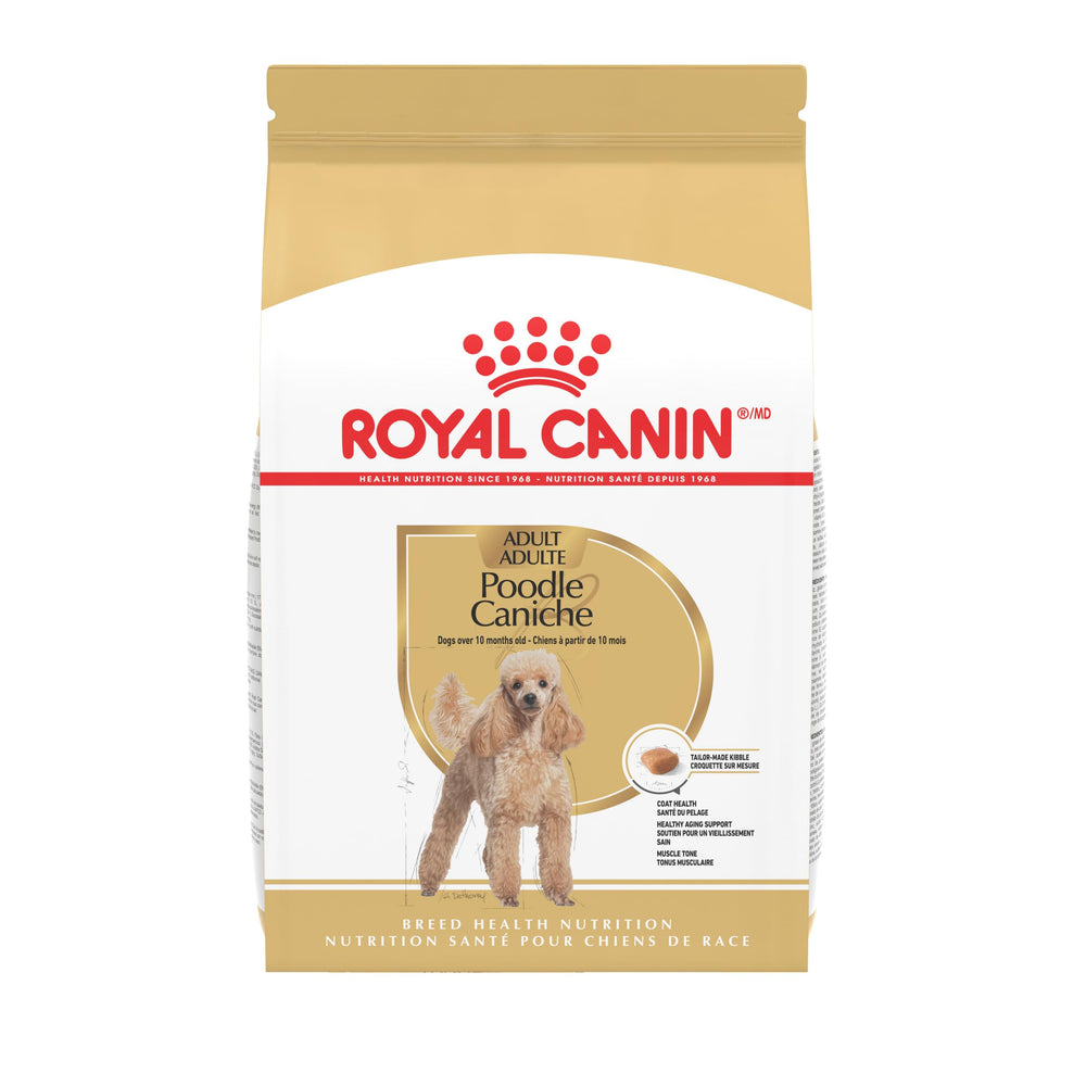 Royal Canin Poodle Adult, croqueta seca y crujiente para mordida cómoda.